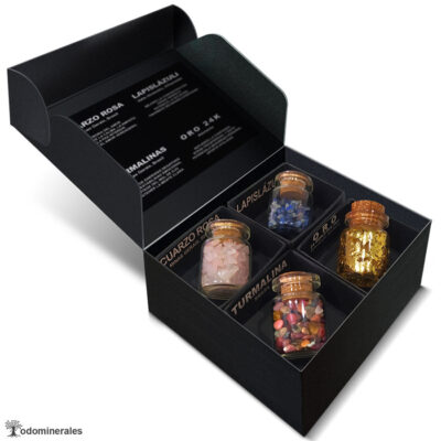 Colección Alquimia Mineral Frascos de energía natural